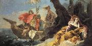 Giovanni Battista Tiepolo Rinaldo Abandons Armida France oil painting artist